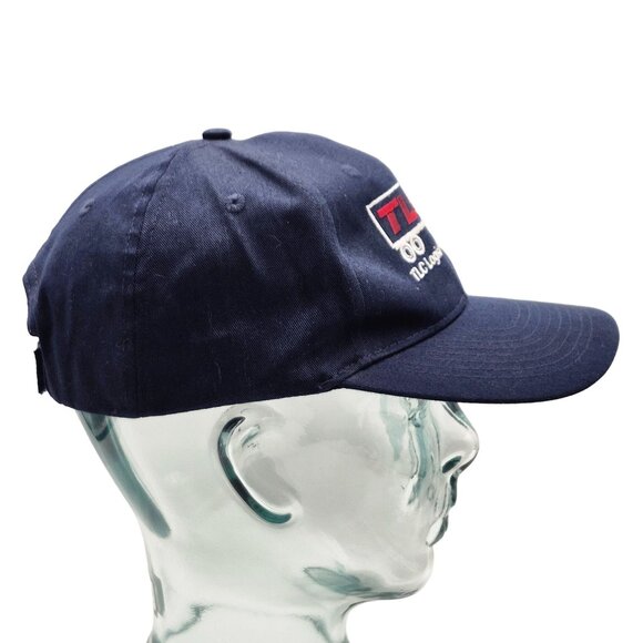 TLC Logistics Management Port Company Embroidered Navy Blue Cotton Hat Hook Loop - Picture 5 of 11